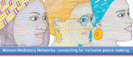 The Global Alliance of Regional Women Mediator's network. Illustration: The Global Alliance