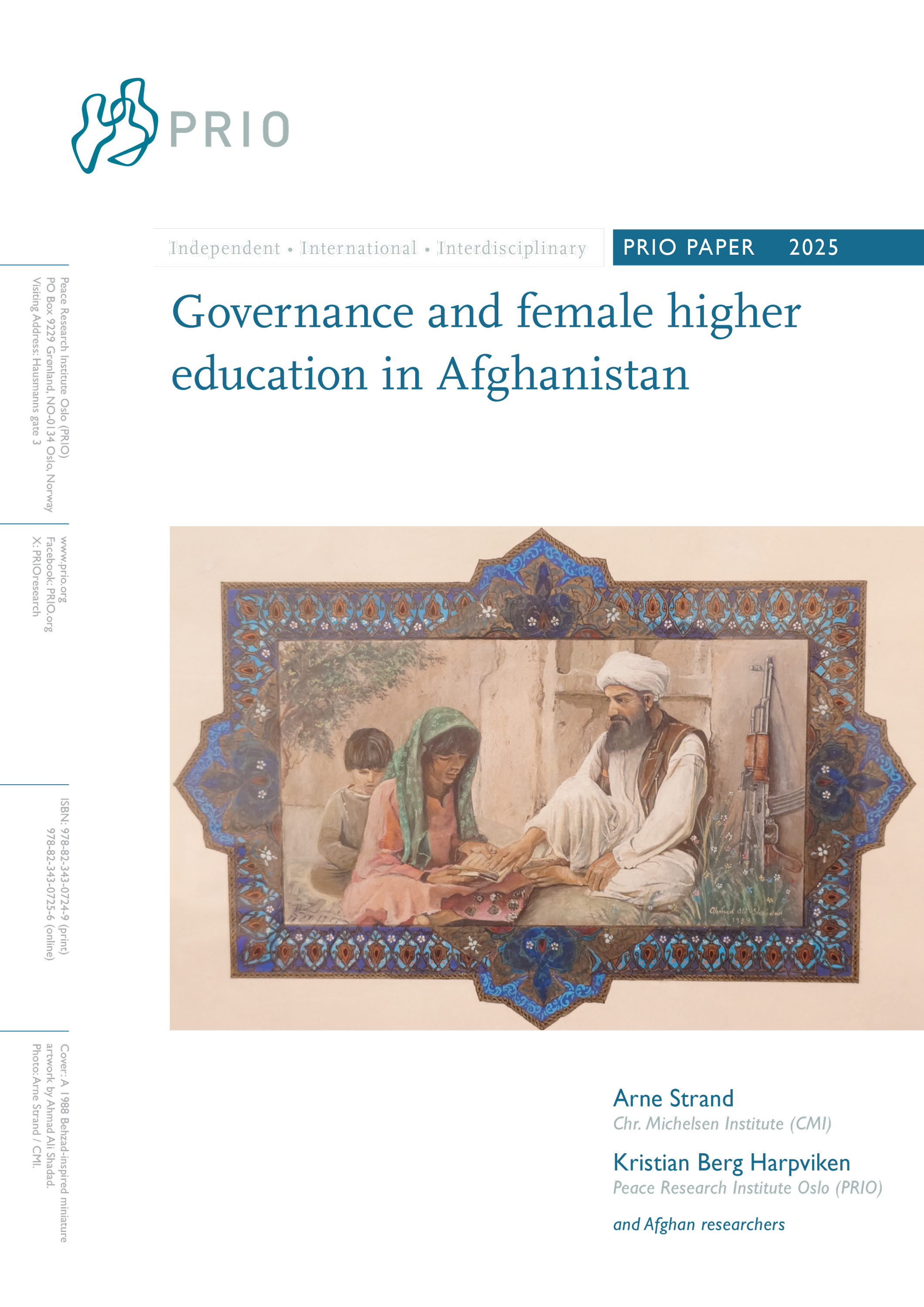 Strand et al. PRIO Paper, 2025