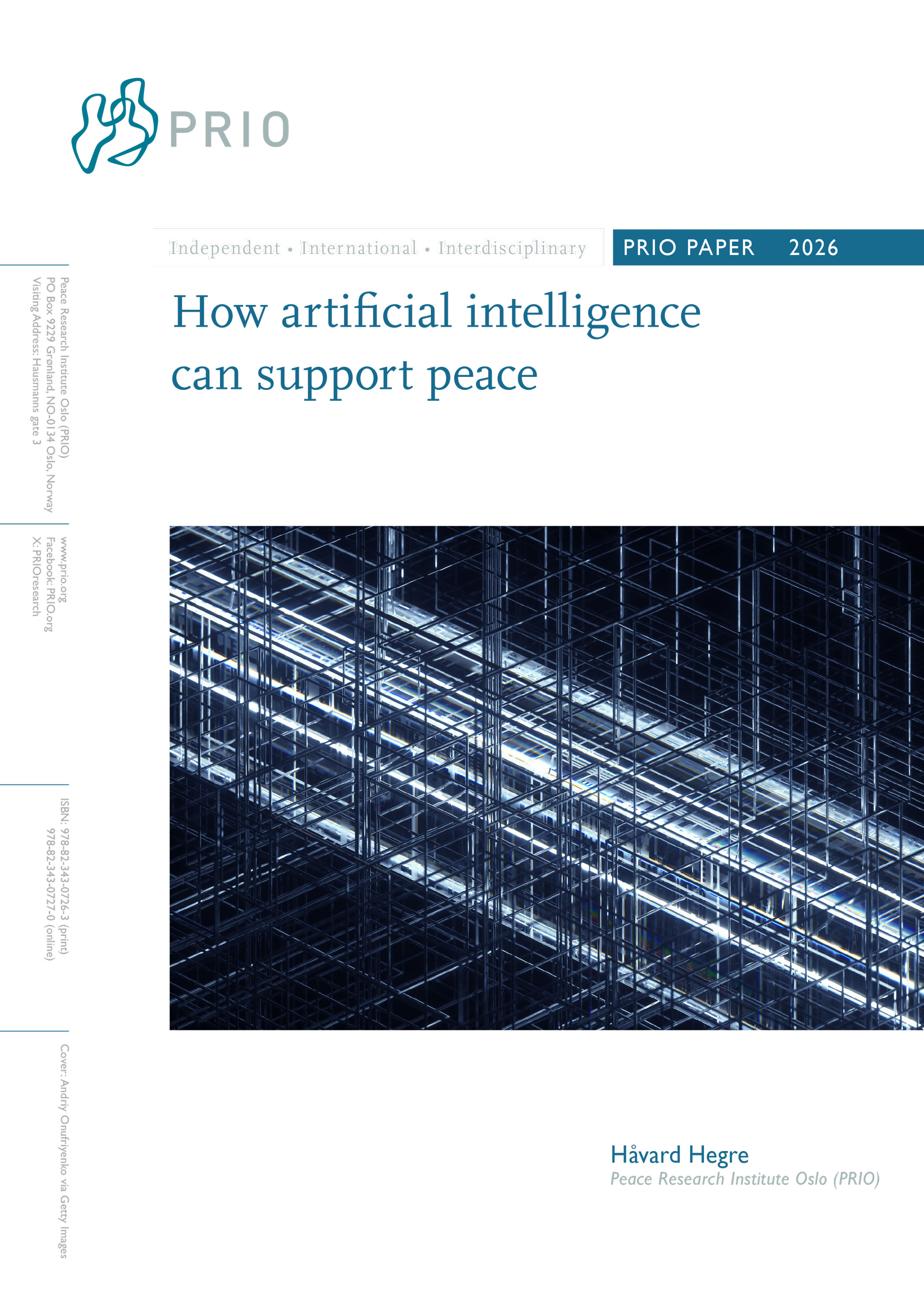 How artificial intelligence can support peace