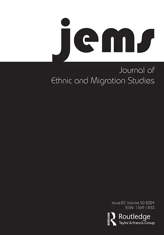 Journal of Ethnic and Migration Studies. Taylor & Francis