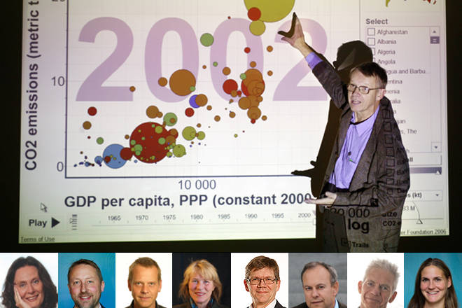Hans Rosling was a Swedish physician, academic, statistician, and public speaker. Photo: PRIO, UiO and Gapminder Foundation. PRIO, UiO and Gapminder Foundation.