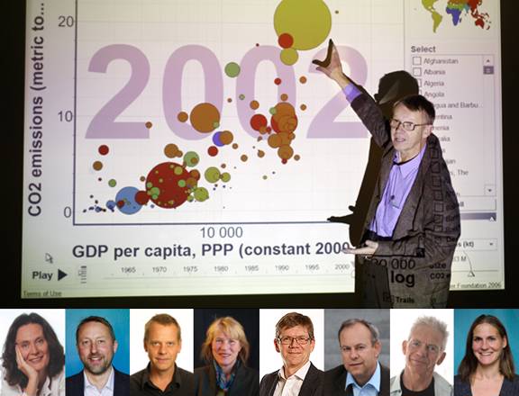 Hans Rosling was a Swedish physician, academic, statistician, and public speaker. Photo: PRIO, UiO and Gapminder Foundation. PRIO, UiO and Gapminder Foundation.